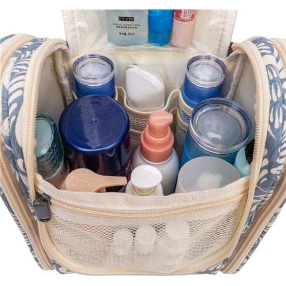 Hanging Travel Toiletry Bag Cosmetic Make up Organizer for Women and Men - Picture 5 of 6